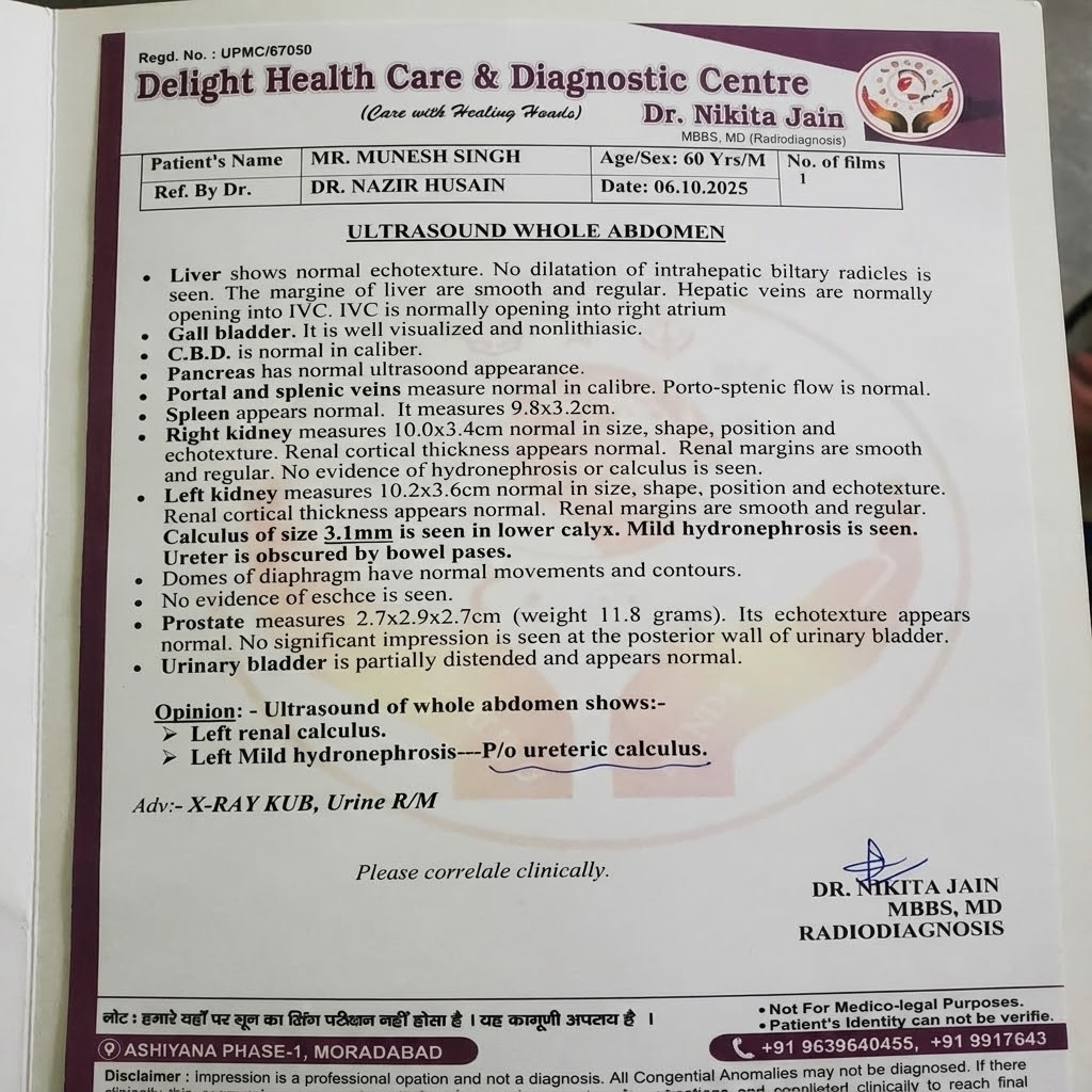 Change Mr. Jitender Singh to Mr. Munesh Singh